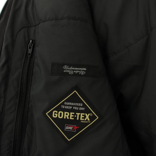 【中古】アンダーカバー UNDERCOVER GORE-TEXハイテクブルゾン ジャンパー フード 2 黒 J9205-4 メンズ_3