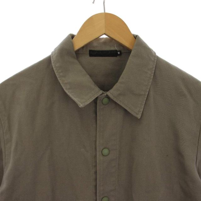 【中古】アンダーカバー UNDERCOVER 1994復刻 Masterpiece Frayed Coach Jacket コーチジャケット M グレー メンズ_4