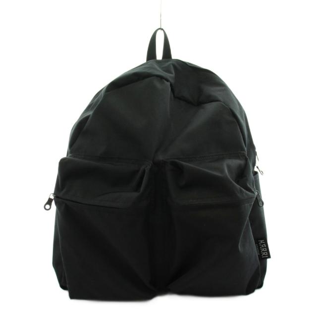 【中古】アミアカルヴァ AMIACALVA リュックサック バックパック 黒 ブラック /AN16 メンズ レディース