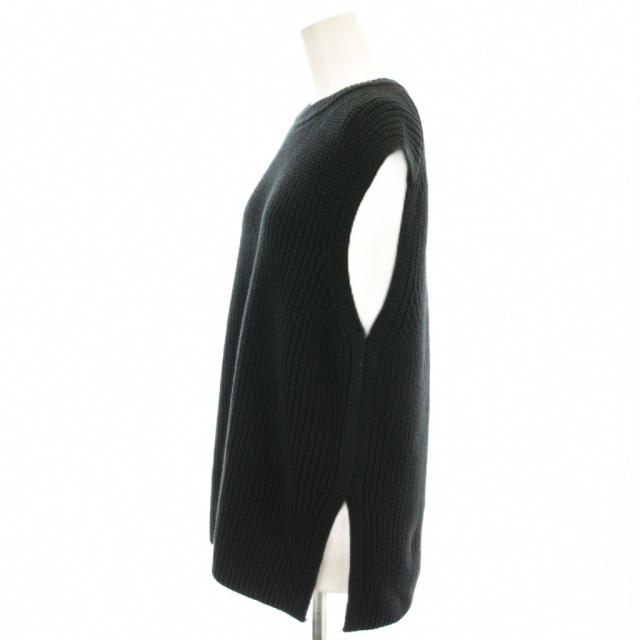 【中古】セオリーリュクス theory luxe 25SS BROOME TULLY ニット ベスト 38 黒 ブラック 03-5101711_4