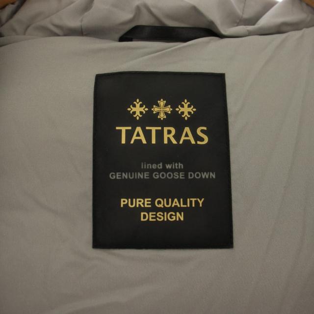 【中古】タトラス TATRAS ダウンジャケット ジップアップ フード ファー ウール 02 グレー LTA7SP4514 /BM レディース_3