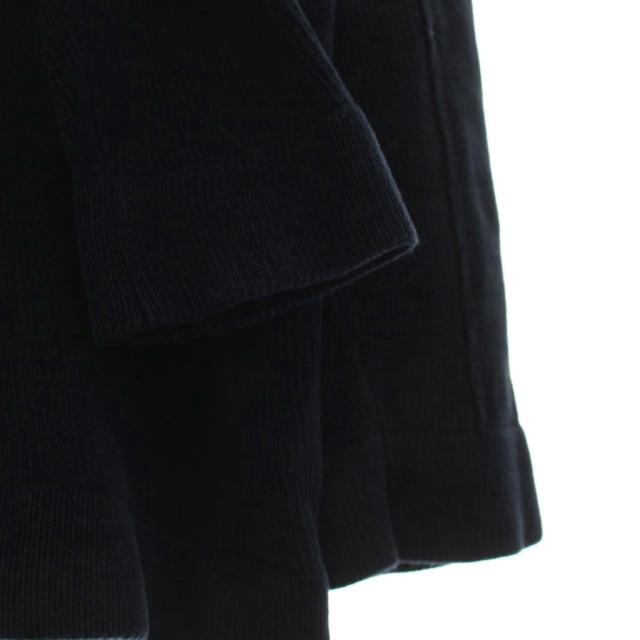 【中古】シーピーカンパニー C.P.COMPANY ニット セーター 50 紺 ネイビー モックネック 長袖 袖ポケット_4