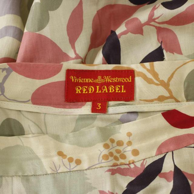【中古】ヴィヴィアンウエストウッドレッドレーベル Vivienne Westwood RED LABEL スカート ひざ丈 3 マルチカラー_3