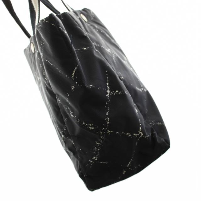 【中古】シャネル CHANEL 旧トラベルライン トートバッグ ハンドバッグ 黒 ブラック /YM ■OH レディース_2
