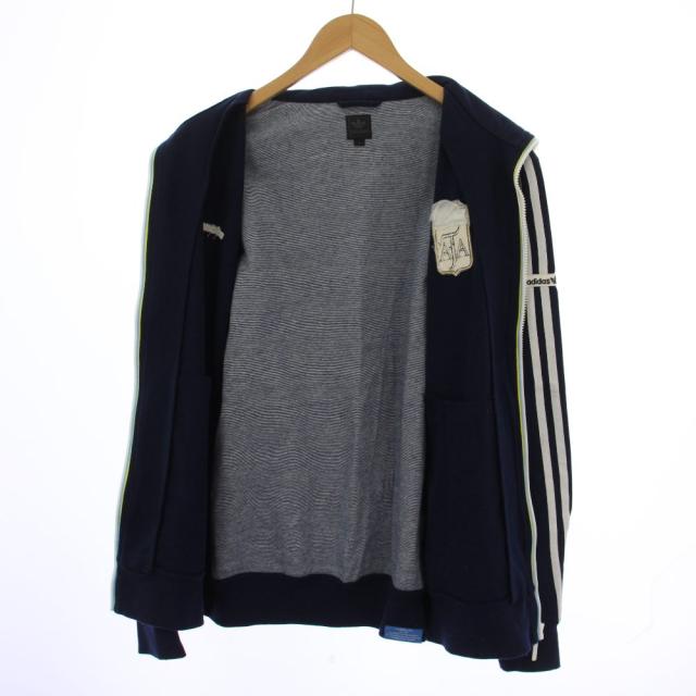 【中古】アディダス adidas トラックジャケット ジップアップ 0 ネイビー P23779 /BM メンズ_3