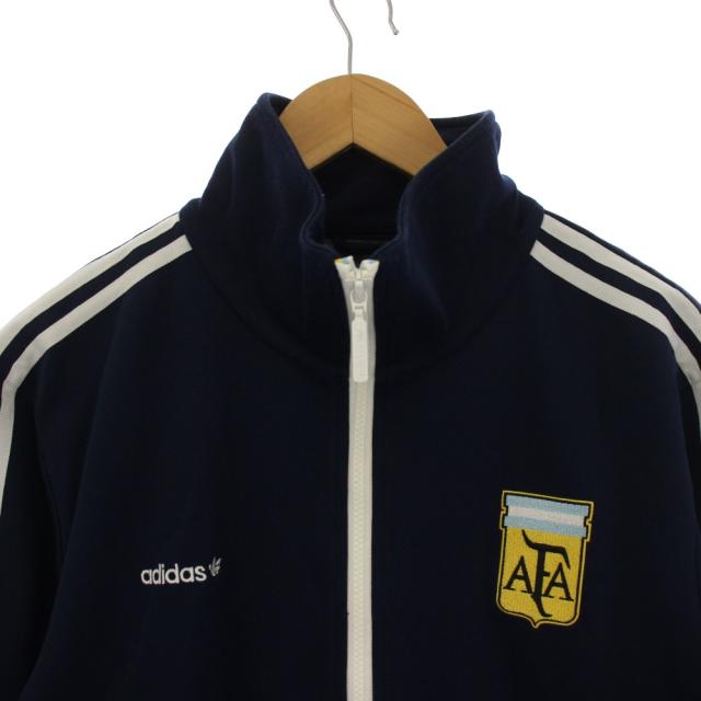 【中古】アディダス adidas トラックジャケット ジップアップ 0 ネイビー P23779 /BM メンズ_4