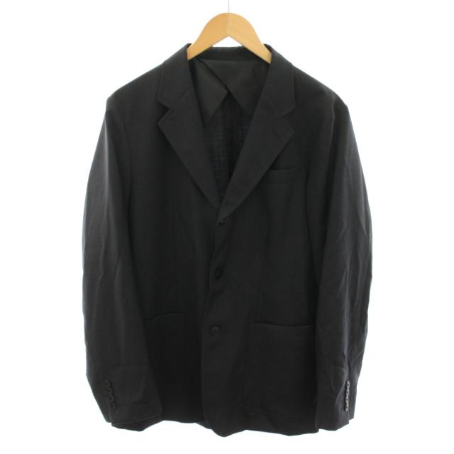 【中古】エルイー LE 25SS スーツ シングルウールジャケット 2 ストレートウールパンツ 3 チャコールグレー メンズ_1