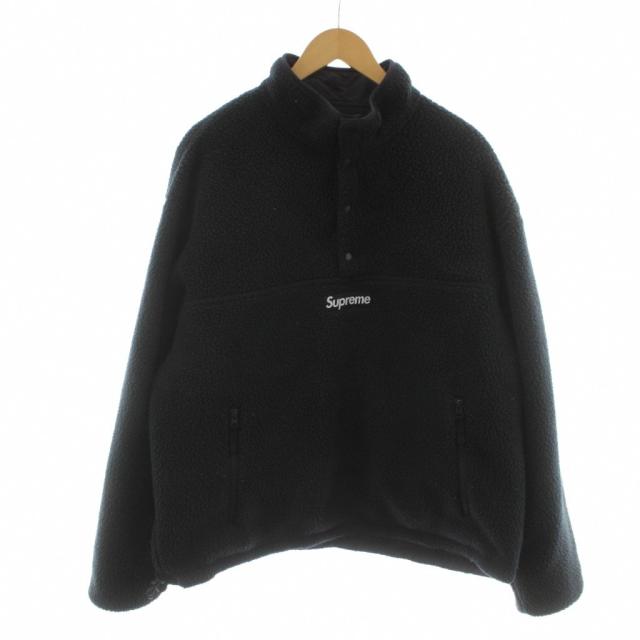 【中古】シュプリーム 23FW Polartec Shealing Reversible ポーラテックシアリングリバーシブル ボアジャケット L