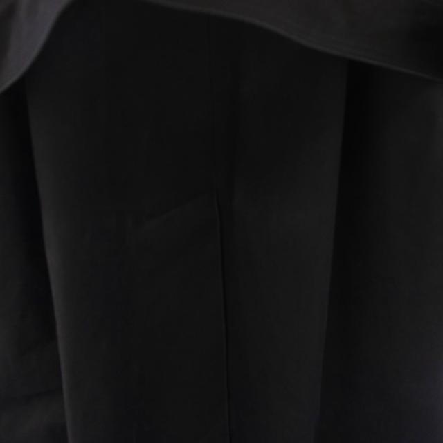 【中古】BURBERRY BLACK LABEL トレンチコート ロング ベルト 裏地チェック柄 L 黒 メンズ_6