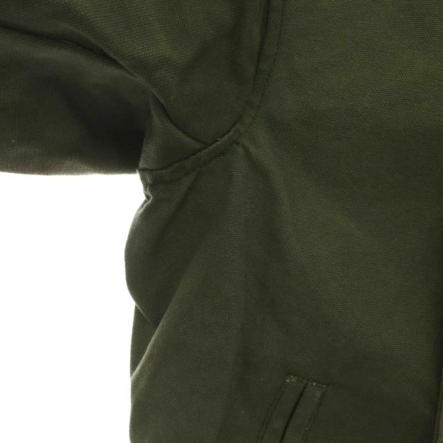 【中古】グッドイナフ GOODENOUGH Pコート ピーコート アウター コットン L カーキ 無地 ダブルブレスト 長袖 /YM_6