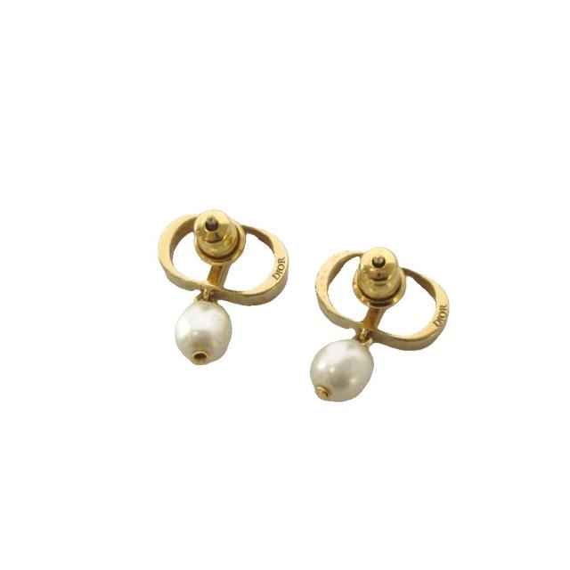 【中古】ディオール Dior Peti+CD ピアス 両耳用 ロゴ ゴールド色 /AN50 ■OH レディース_2