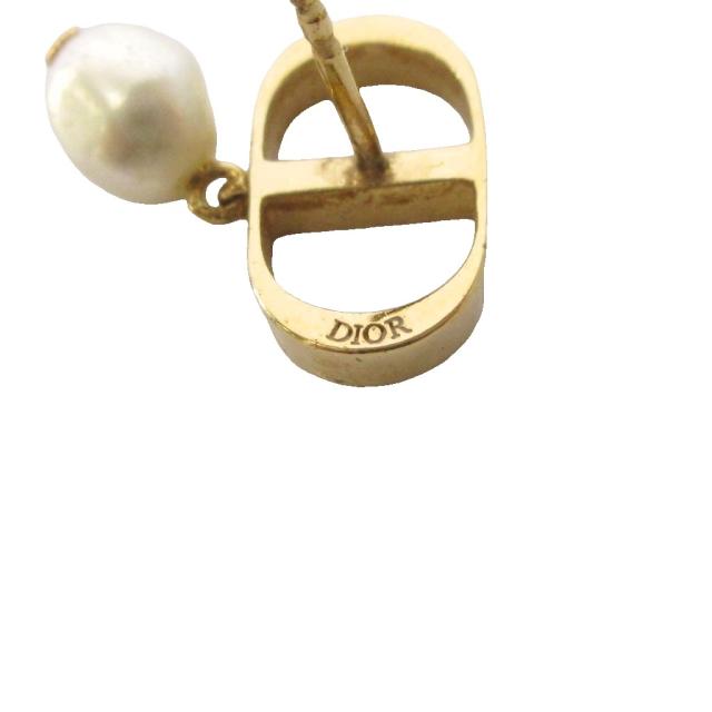 【中古】ディオール Dior Peti+CD ピアス 両耳用 ロゴ ゴールド色 /AN50 ■OH レディース_4
