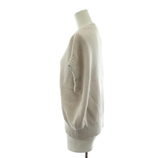 【中古】セオリー Theory 24AW LAST WORD BOUQUET ベスト コットン 38 アイボリー 4301767 /AN59 レディース_1