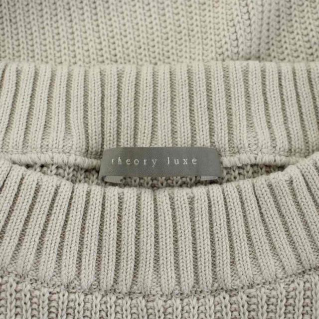 【中古】セオリー Theory 24AW LAST WORD BOUQUET ベスト コットン 38 アイボリー 4301767 /AN59 レディース_3