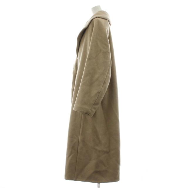 【中古】未使用品 ルーニィ LOUNIE 40th Anniversary Milior ガウンコート ロング 38 ベージュ 長袖 無地 11812122_1