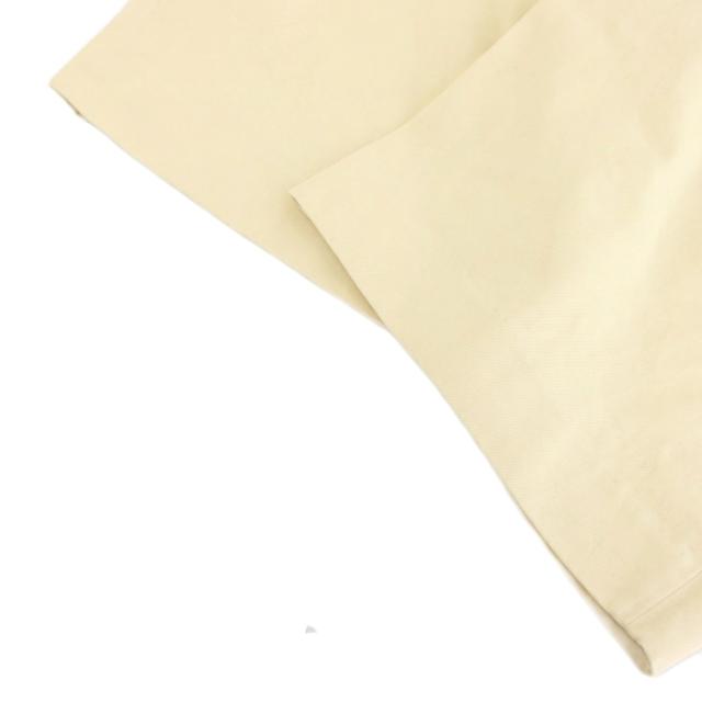 【中古】スタジオニコルソン ピーチドコットンツイルクリーム チノパン ワイドパンツ S アイボリー SORTESNM-351_6
