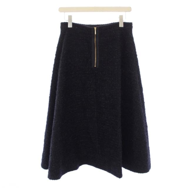 【中古】アール バイ リタ タカハシ R By RITA TAKAHASHI 23AW ファンシーツイードスカート ロング 40 紺 レディース_1