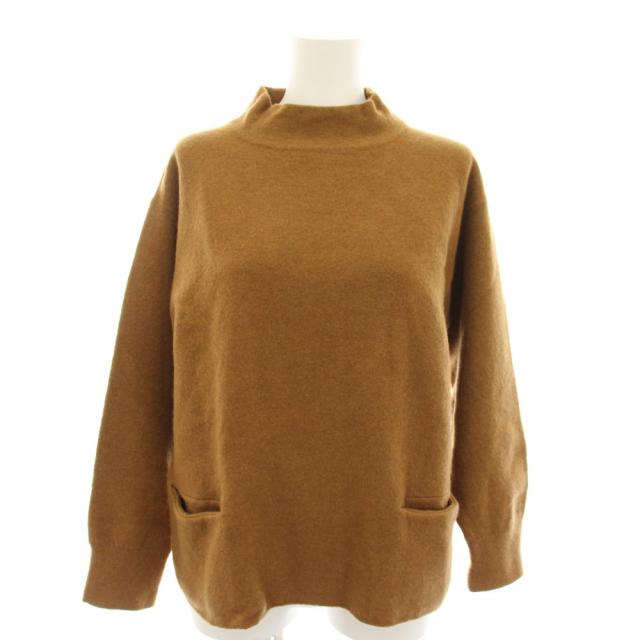 【中古】フォーティーファイブアールピーエム フロート縮絨の908モックネック馬セーター 長袖 2 茶 5098100