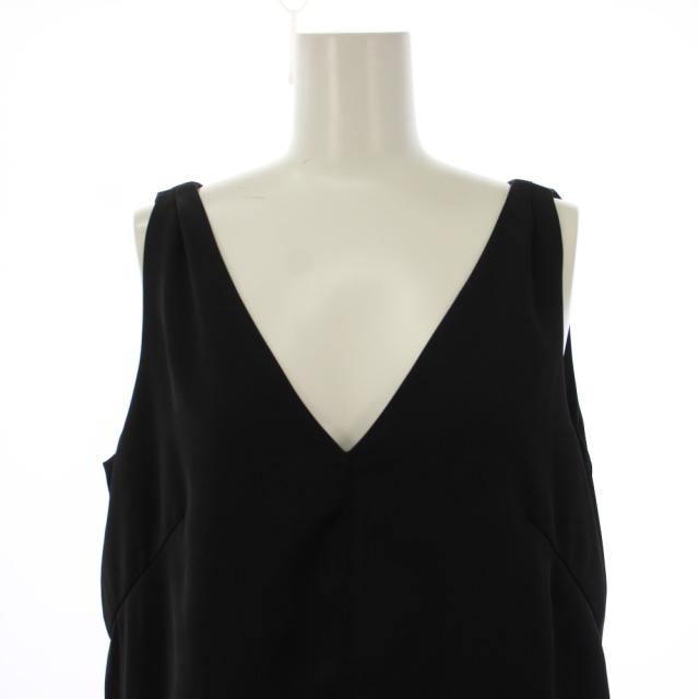 【中古】ジョゼムーン JOSE MOON SATIN GRITTER DRESS 衣装 ロング ノースリーブ F 黒 レディース