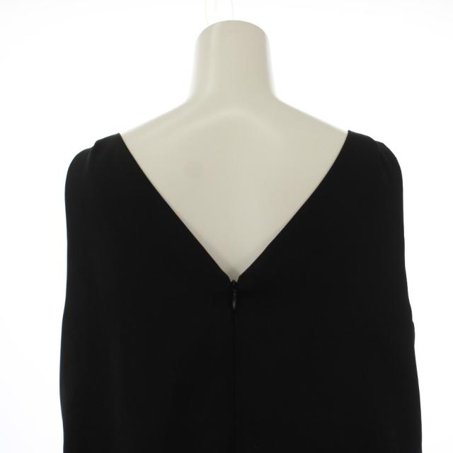 【中古】ジョゼムーン JOSE MOON SATIN GRITTER DRESS 衣装 ロング ノースリーブ F 黒 レディース