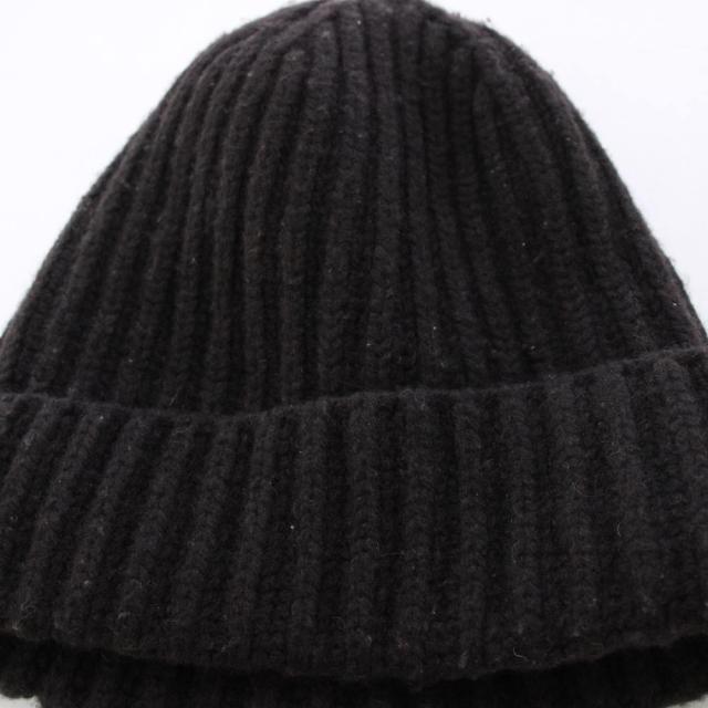 【中古】パトゥ PATOU ビーニー ニット帽 ウール カシミヤ TU ブラウン AC0508064803B /BM レディース_8
