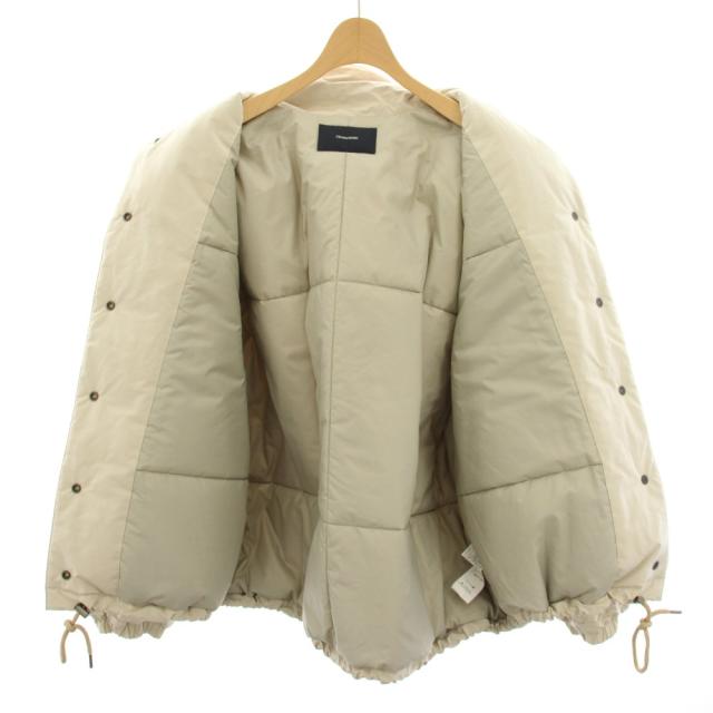 【中古】フレームワーク 25AW 撥水防風ポンチョコート 中綿ジャケット 38 アイボリー 25020220731140 レディース_3