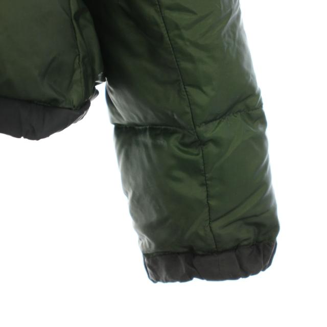 【中古】サカイラック sacai luck Aラインダウンジャケット アウター ハイネック 2 緑 紺 13AWLU575 レディース_5