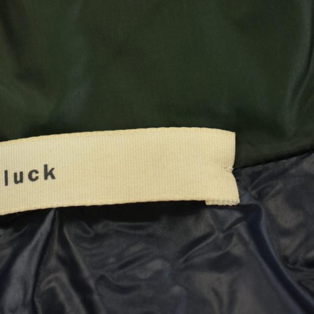 【中古】サカイラック sacai luck Aラインダウンジャケット アウター ハイネック 2 緑 紺 13AWLU575 レディース_6
