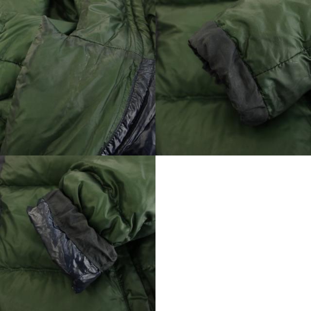 【中古】サカイラック sacai luck Aラインダウンジャケット アウター ハイネック 2 緑 紺 13AWLU575 レディース_8