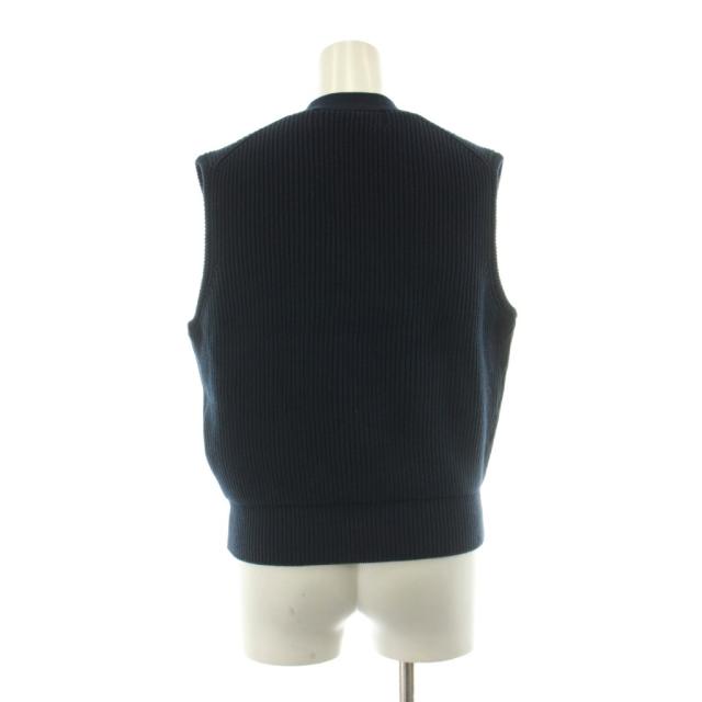 【中古】シンゾーン 24AW フル カーディガン ニット ベスト Vネック F0 紺 ネイビー 24AMSNI02_2