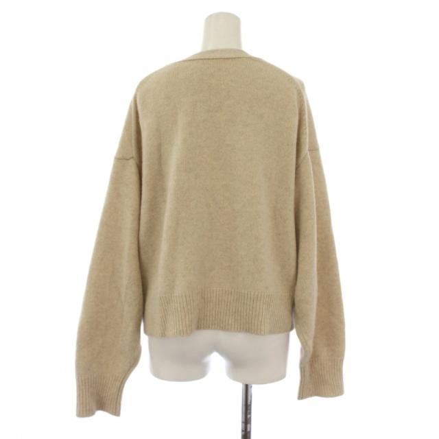 【中古】ドゥーズィエムクラス エブリデイアイライク 22AW Fiocco Vネック カーディガン 長袖 F ベージュ レディース_2