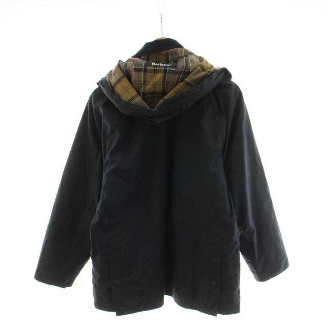 【中古】バブアー Barbour ビデイル BEDALE オイルジャケット 裏地チェック柄 紺 ネイビー 1802136 /AN91 メンズ_1