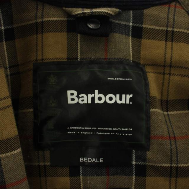 【中古】バブアー Barbour ビデイル BEDALE オイルジャケット 裏地チェック柄 紺 ネイビー 1802136 /AN91 メンズ_2