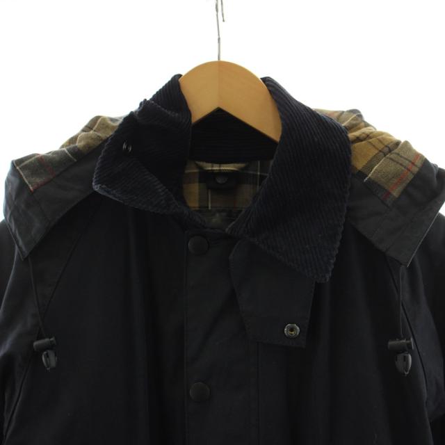 【中古】バブアー Barbour ビデイル BEDALE オイルジャケット 裏地チェック柄 紺 ネイビー 1802136 /AN91 メンズ_4
