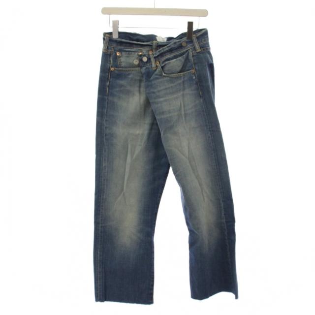 【中古】1er Arrondissement × Levi's 501 デニムパンツ ジーンズ 裾カットオフ W38L32 インディゴ メンズ