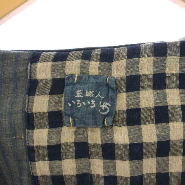 【中古】フォーティーファイブアールピーエム 45R 45rpm 藍職人いろいろ45 パッチワーク デニムジャケット 紺 /KH