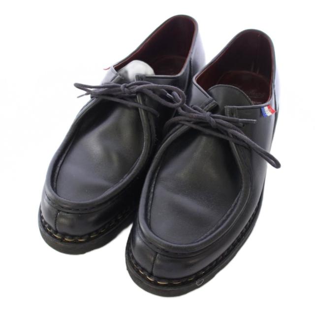 【中古】パラブーツ Paraboot MICHAEL BBR/MARCHE チロリアンシューズ ローファー R43 黒 ブラック 58145 /TK メンズ
