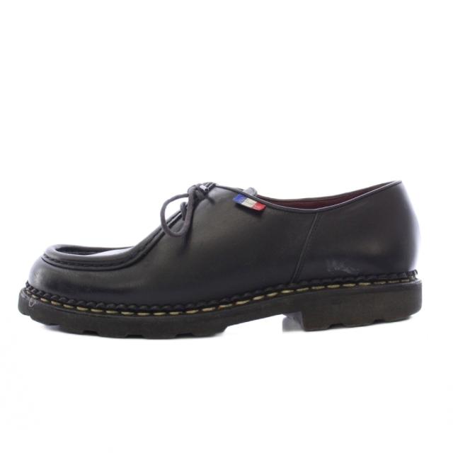 【中古】パラブーツ Paraboot MICHAEL BBR/MARCHE チロリアンシューズ ローファー R43 黒 ブラック 58145 /TK メンズ_1