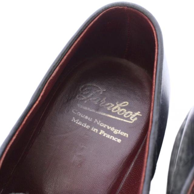 【中古】パラブーツ Paraboot MICHAEL BBR/MARCHE チロリアンシューズ ローファー R43 黒 ブラック 58145 /TK メンズ_8