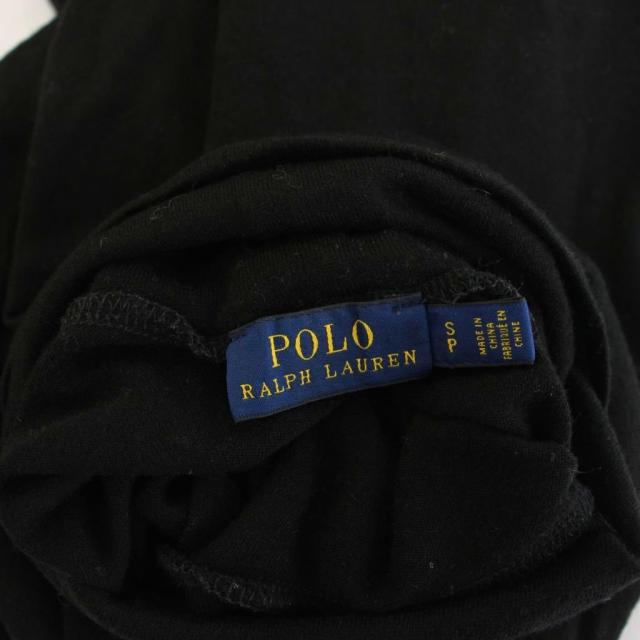【中古】ポロ ラルフローレン POLO RALPH LAUREN 衣装 ロング マキシ丈 毛糸 S 黒 黒いこと タートルネック