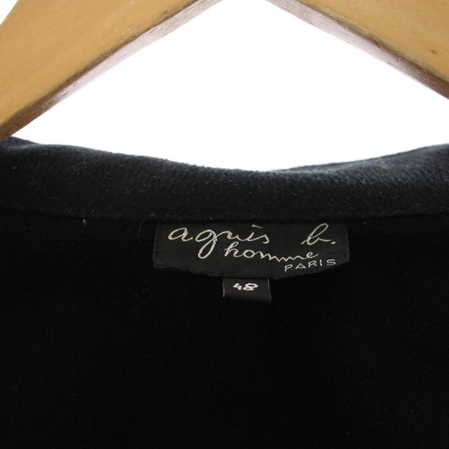 【中古】アニエスベーオム Agnes b. homme ジャケット ジップアップ 48 黒 /BM メンズ_2