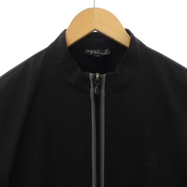 【中古】アニエスベーオム Agnes b. homme ジャケット ジップアップ 48 黒 /BM メンズ_4