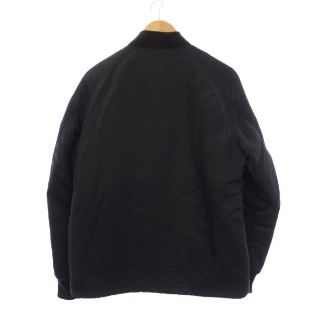 【中古】クライミー TEAM STUDIUM THINSULATE ZIP JACKET スタジャン ジャケット ブルゾン ワッペン L 黒_1