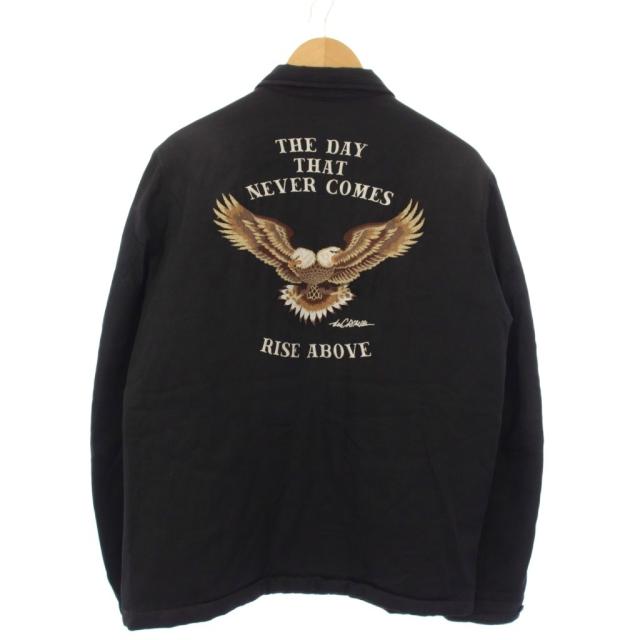 【中古】クライミー CRIMIE CR VIETNAM JACKET ベトナムジャケット 中綿 刺繍 Ｌ 黒 CR1-02L5-JK30 /KH メンズ_1