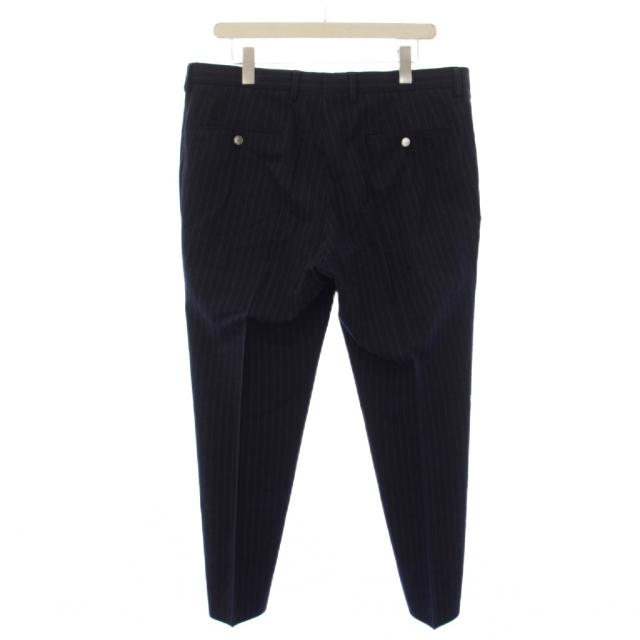 【中古】HUGO BOSS シングルスーツ セットアップ 上下 テーラードジャケット スラックスパンツ IT52 ネイビー メンズ_4