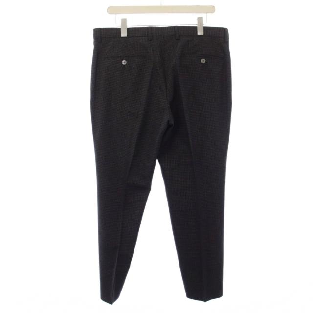 【中古】HUGO BOSS COLOMBO Super 130 シングルスーツ セットアップ 上下 IT52 黒 メンズ_4