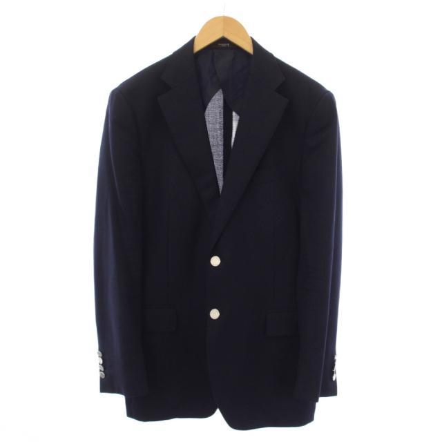 【中古】マッキントッシュ ロンドン MACKINTOSH LONDON テーラードジャケット ブレザー シングル AB6 紺