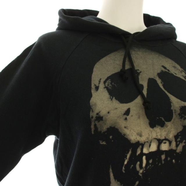 【中古】ヒステリックグラマー HYSTERIC GLAMOUR パーカー スウェット プルオーバー スカル ストロベリー柄 長袖 F_3