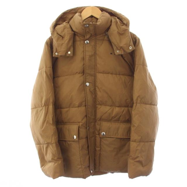 【中古】マルニ MARNI 子供服 M00LY KIDS 中綿ジャケット ナイロン ジップアップ 14 茶 ブラウン M01558 /HN キッズ