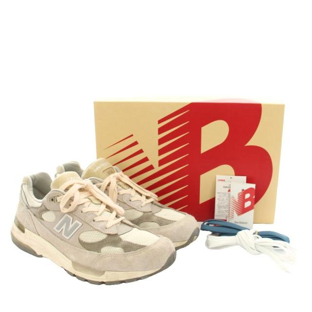【中古】ニューバランス NEW BALANCE U992MM スニーカー シューズ スエード メッシュ US10 グレー /YT メンズ_6